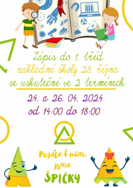 ZÁPIS 2024/2025 - rezervační systém 