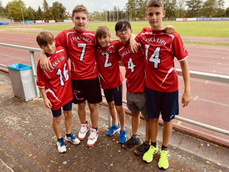 Krajské finále v atletickém čtyřboji 