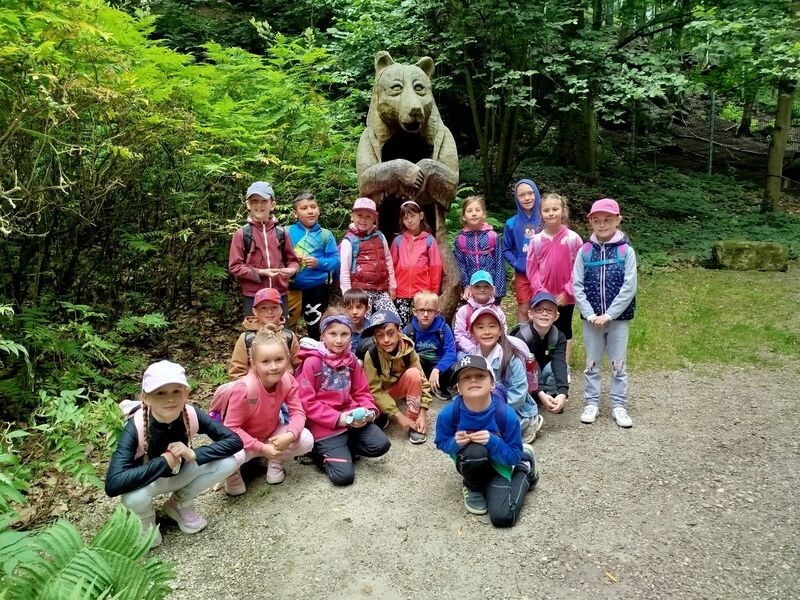1. A a 1. B v děčínské ZOO