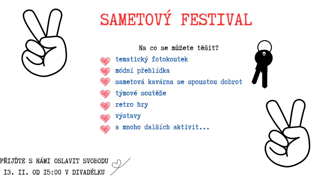 Pozvánka na SAMETOVÝ FESTIVAL