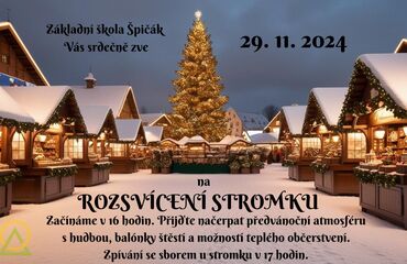 Rozsvícení stromu 