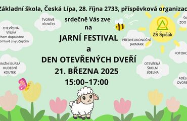 Přijďte strávit první jarní den k nám do školy!
