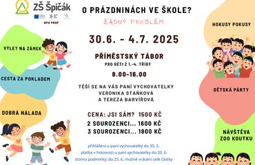 O prázdninách ve škole? žádný problém...