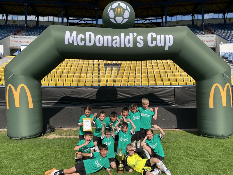 Žáci z 2. a 3. ročníku zářili na finále McDonald’s Cupu