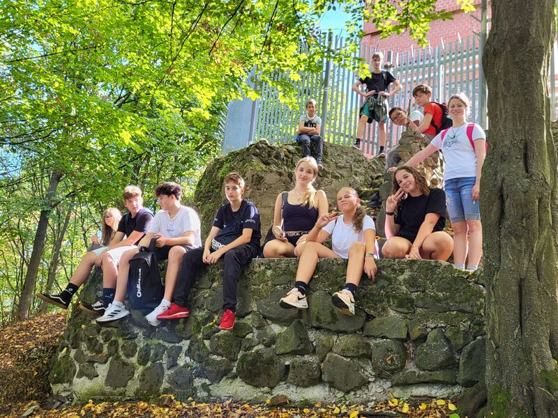 V rámci adaptačního týdne jsme vyšlápli na Špičák