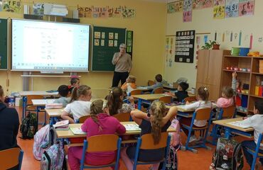 Ukázková hodina pro rodiče prvňáčků