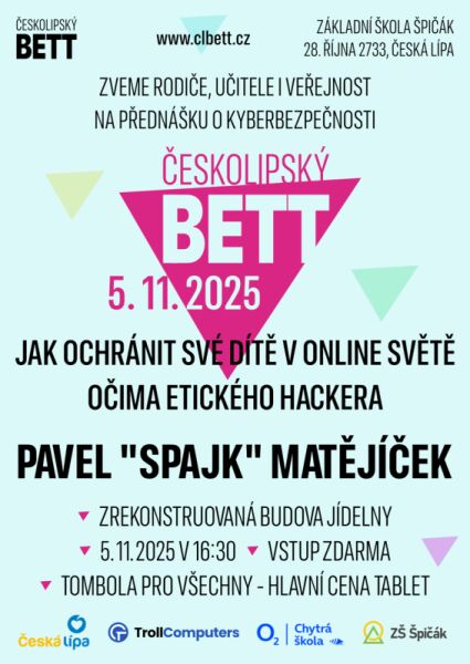 Českolipský BETT 2025 – festival digitálních dovedností přichází!