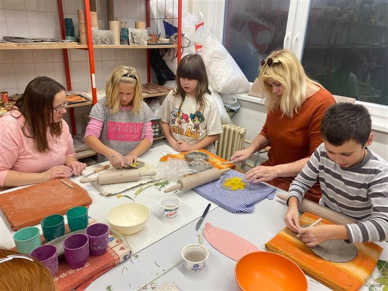 Podzimní keramické tvoření