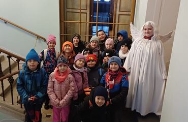 2.D na prohlídce zámku v Zákupech s Mikulášskou nadílkou