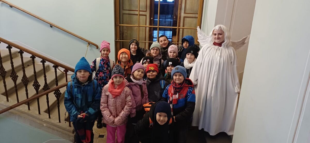 2.D na prohlídce zámku v Zákupech s Mikulášskou nadílkou