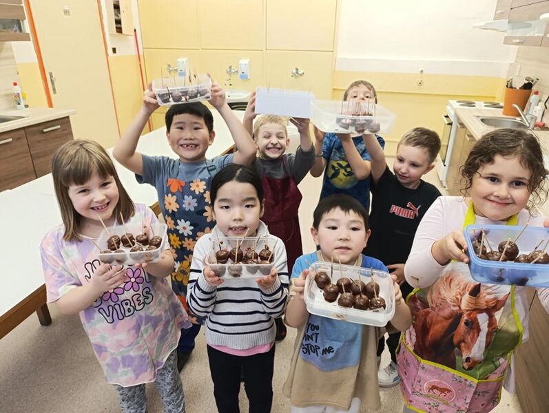 Čokoládové odpoledne ve školní družině