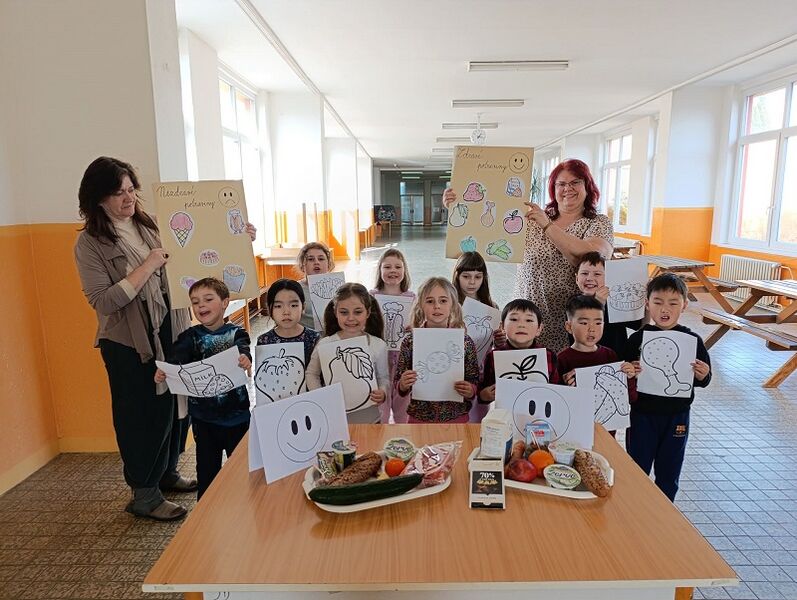 Zdravé svačinky v 6. oddělení ŠD