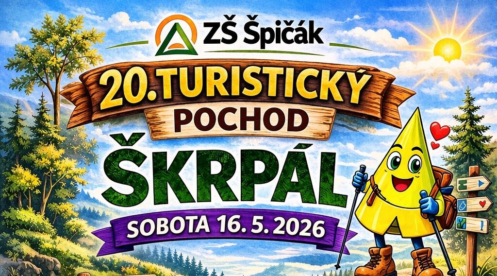 20. turistický pochod ŠKRPÁL slaví jubileum! 