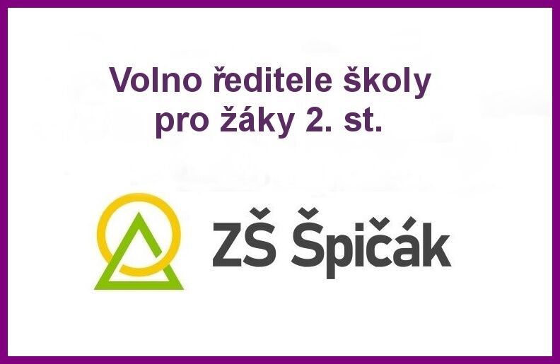 Volno ředitele školy pro žáky 2. stupně 