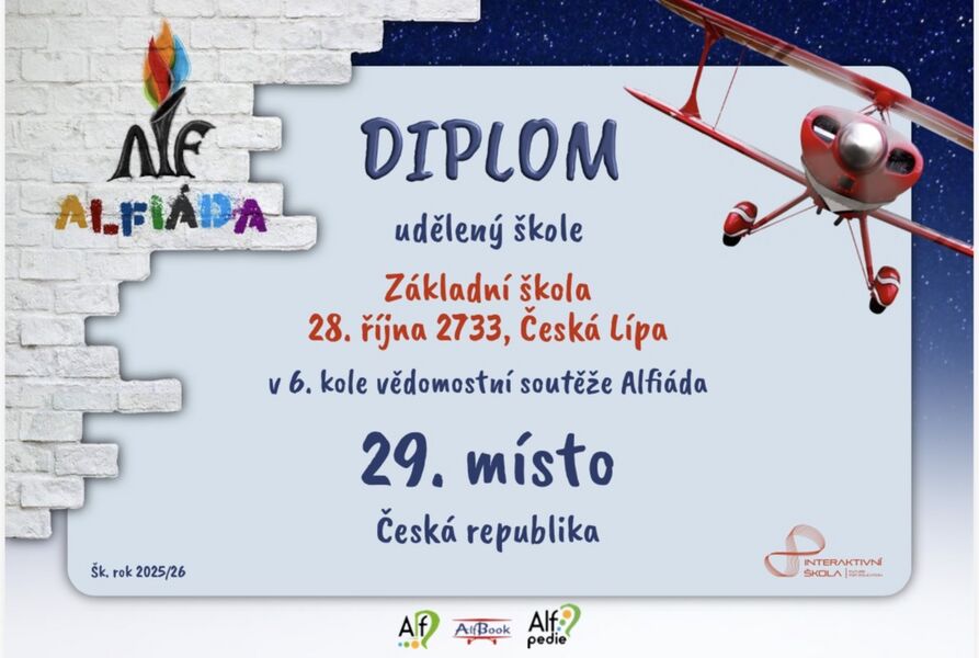 5.C je nejlepší v Alfiádě!