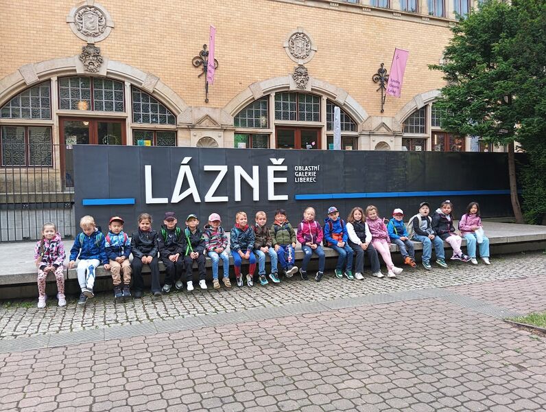 Naše návštěva Galerie Lázně v Liberci