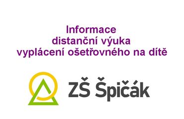 Informace - distanční výuka a vyplácení ošetřovného na dítě 