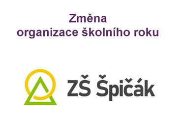 Změna organizace školního roku