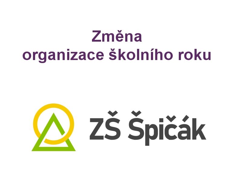 Změna organizace školního roku