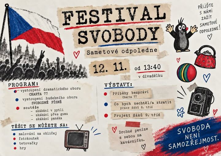 FESTIVAL SVOBODY – SAMETOVÉ ODPOLEDNE