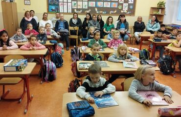 Ukázková hodina 1. tříd pro rodiče