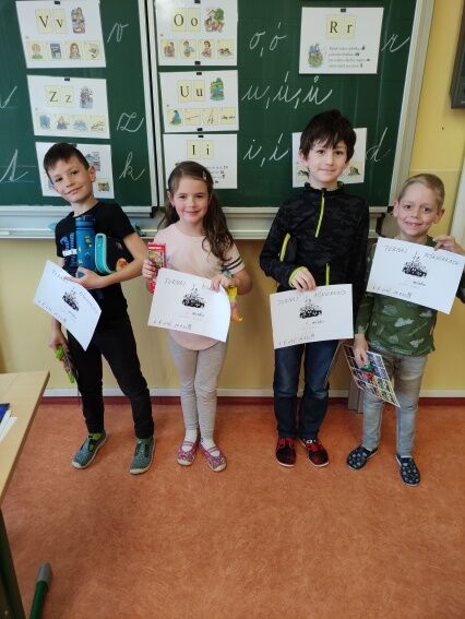 Soutěž v piškvorkách v 1. B