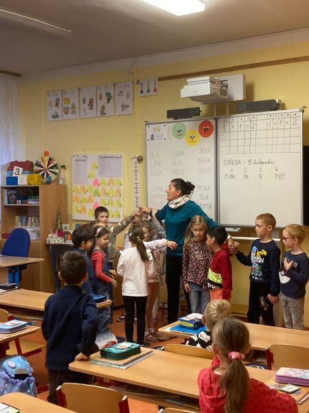 Ukázkové hodiny v prvních třídách